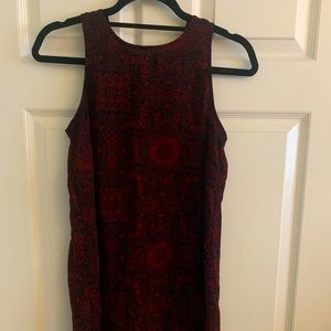 Patterned tank dress